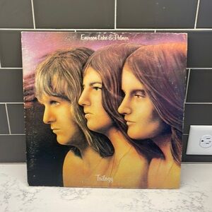 Emerson Lake & Palmer - Trilogy -Vintage Vinyl Record 1972